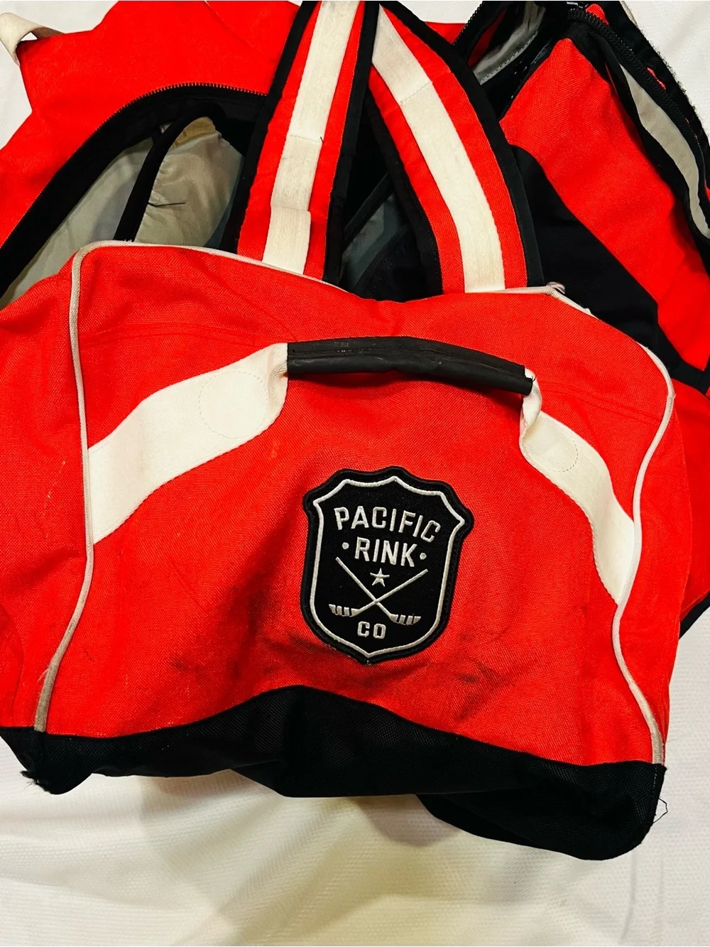Pacific Rink Player Hockey Bag Junior Red Color